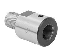 KIMISS Biela de Mandril K01-50/63 K02-50/63 Mandril de Torno - Adaptador de Acero Inoxidable (12-M14*1)