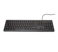 KIMISS Bilingüe C SE Inglés USB Wired Keyboard: bajo Ruido, Sensación de Mano Cómoda, Ideal para Oficina y Juegos