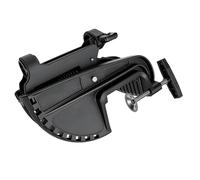 KIMISS Bisagra de Soporte para Motor Fueraborda, Montaje de Bisagra para Motor de Pesca, Soporte de Suspensión de Hélice, Marcador de Posición de Rotación de 90 Grados con Metal