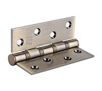 KIMISS Bisagras de Puerta de Alta Resistencia para Puertas de Madera Bisagra de Puerta de Acero Inoxidable de 4 Pulgadas y 3 Mm Bisagras de Amortiguador de Silenciador de Pasador Suelto Rodamiento