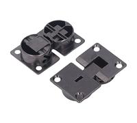 KIMISS Bisagras de Puerta de Gabinete de Aleación de Zinc, Resistentes a la Corrosión, Bisagras de Cierre Suave de 90 Grados para Puertas Abatibles hacia Abajo, 2 uds.