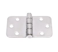 KIMISS Bisagras Marinas de Acero Inoxidable, Bisagra de Escotilla de Barco de Acero Inoxidable 304 de 2,72 X 1,57 Pulgadas, Espejo Resistente a la Corrosión Pulido con 6 Orificios para