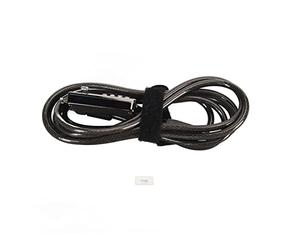 KIMISS Bloqueo de Computadora Portátil Combinación de 4 Dígitos - Cable de Seguridad de la Computadora Portátil - Longitud, Antirrobo, Se Adapta a la Mayoría de Las de Cuaderno