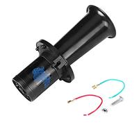 KIMISS Bocina de aire para coche y barco, 110dB, universal estilo vintage, 12V, alto rendimiento, sonido potente, kit de trompeta doble