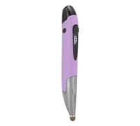 KIMISS Bolígrafo de Mouse inalámbrico de 2,4 G, Pantalla capacitiva de ABS con botón Izquierdo y Derecho, Rueda de Desplazamiento, adaptadores de lápiz Capacitivo para Tablet XP 7 8 10, Amarillo