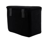 KIMISS Bolsa Acolchada para Cámara - Partición a Prueba de Golpes para Mochila, Viajes y Fotografía - Funda Protectora con Divisores Ajustables (Black)