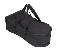 KIMISS Bolsa de Almacenamiento para Botes de Cebo de Pesca, Estuche Portátil Impermeable para Aparejos de Tela de Buey 1000D para Equipo de Pesca Universal (Black)