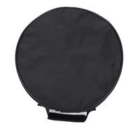KIMISS Bolsa de Almacenamiento Redonda para Cables de Puente, Organizador Impermeable para Cables de Vehículos Recreativos, de Extensión y Carga de Vehículos Eléctricos, Diseño Resistente de 14,5