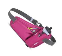 KIMISS Bolsa de Cinturón de Hidratación Deportiva para Correr, Ciclismo y Senderismo: Paquete de Cintura Ajustable con Soporte de Botella de Agua | Ligero e Impermeable con Conector para Auriculares