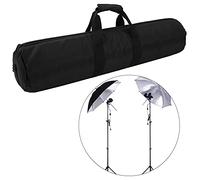 KIMISS Bolsa de Transporte para Trípode Portátil y Estuche con Soporte para monopié, Almacenamiento Acolchado Grueso para Soportes de Iluminación y Accesorios de Fotografía (80cm)