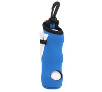 KIMISS Bolsa Portátil para Transportar Pelotas de Golf con Soporte para tee, Bolsa de Neopreno con 3 Pelotas y 3 Tees: Accesorios de Golf para Hombres y Mujeres, Regalos de Almacenamiento (Blue)