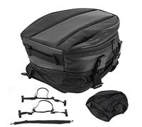 KIMISS Bolsa Trasera para Moto, Impermeable, con Capacidad para Casco, Maletero de Cola, Bolsa de Asiento para Motocicleta