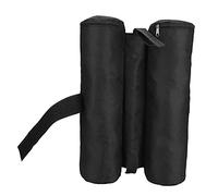KIMISS Bolsas de Peso para Toldo para Tienda de Campaña, Bolsas de Peso de Resistentes para Estabilidad del Toldo (Black)