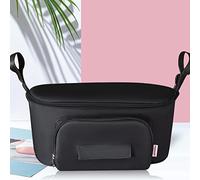 KIMISS Bolser Bolser, Bolsa de Cochecito Almacenamiento de Bolsas para Bebés Bebé Multifuncional Gran Capaci Organizadores Mommy Mommy Rose Blue Rose Rojo Black Gris Pañal Copa de Botella de Pañal