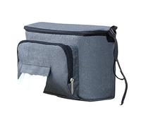 KIMISS Bolser Bolser, Bolsa de Cochecito Almacenamiento de Bolsas para Bebés Bebé Multifuncional Gran Capaci Organizadores Mommy Mommy Rose Blue Rose Rojo Black Gris Pañal Copa de Botella de Pañal