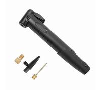 KIMISS Bomba de Bicicleta Inflador Portátil Compacto con 3 Boquillas para Neumáticos de Bicicleta, Pelotas Deportivas, Juguetes Inflables y Camas de Aire