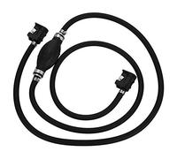 KIMISS Bomba de combustible para motor fuera borda, bulbo de cebado manual, línea de gasolina, tubo de suministro de combustible, compatible con bombas de gasolina