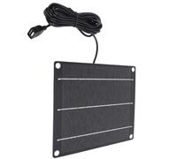 KIMISS Bomba de Fuente Solar para Decoración de Jardín - Fuente de Agua Monocristalina de 6 W para Césped y Patio