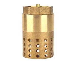 KIMISS Bomba de la Válvula de Pie Latón de la Válvula de la del Pie de la del de la del con Agujeros Filtro de Filtro DN25 - de Hidráulica Industrial y Científica, Neumática y de Plomería