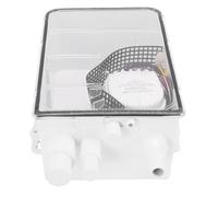 KIMISS Bomba de Sumidero de Ducha de 750 GPH, Diseño de Entrada Múltiple, Bomba de Barco Marino de Arranque Automático con Interruptor Incorporado, para Drenaje de Fregadero de Cocina,