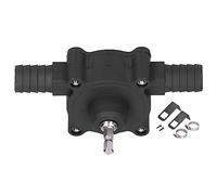 KIMISS Bomba de Taladro Eléctrica Manual, Transferencia de Agua, Autocebante, Mini Portátil para Aceite, Queroseno, Diésel, Fluido, Velocidad de Bombeo Rápida