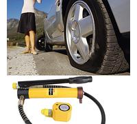 KIMISS Bomba Manual Hidráulica 10T, Herramienta de Elevación con de Acero Ultrafino para Reparaciones y Construcción de Automóviles