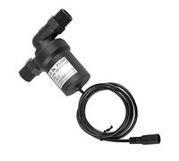 KIMISS Bomba Solar de Alta Temperatura, 12 V 10 W CC sin Escobillas para Jardines de Agua, Estanques para Circulación, Calentador de Bombeo, Sumergible en Caliente, bajo Nivel de Ruido, 1 2 Hilos