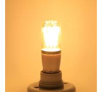 KIMISS Bombilla de Filamento de Lámpara de Luz LED de Araña de Estilo Vintage E27 Decorativa, 12V, Blanco Cálido, 6W, Bombillas Decorativas E12 (6W)