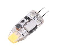 KIMISS Bombilla LED G4 2W 300LM Bi Pin No Regulable para Lámpara de Araña AC/DC 12V - Bombilla LED de bajo Consumo para Iluminación del Hogar (Blanco frío)