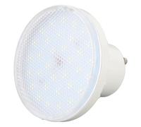 KIMISS Bombilla LED Puck GU24 de 7 W, Color Blanco Brillante, para Baño, Porche, Pasillo, Solución de Iluminación de bajo Consumo, Salida 650