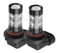 KIMISS Bombillas LED 2pcs - 9005 HB4 8000K 50W Kit de Bombillas de Faros LED Lámpara antiniebla de conducción de automóviles (Azul Hielo)