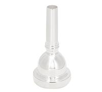KIMISS Boquilla de Latón Chapada en Plata para Trombón Alto 12C, Accesorios para Instrumentos Musicales, Boquillas de Latón de Alto Rendimiento, Accesorios para Trompeta
