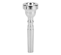 KIMISS Boquilla de Trompeta 7C Plata para Principiantes | Accesorios que Ahorran Mano de Obra para Trompetas en Do | Adecuado para Instrumentos Bach/Conn/King. (SILVER)