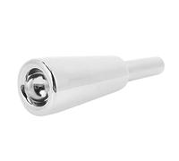 KIMISS Boquilla de Trompeta Resistente, Accesorios de Metal Cónico para Músicos, Chapado en Plata, Tono Mejorado, Se Adapta a la Mayoría de Trompetas Estándar (SILVER)