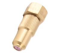 KIMISS Boquilla Pulverizadora de Alta Presión con Rosca Interna G3/8, Herramienta de Riego de Latón y Cerámica de Primera Calidad para un Uso Eficiente en Jardines y Agricultura (Orificio de 1,2
