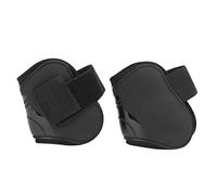 KIMISS Botas Ajustables para Patas de Caballo + 4 Botas Protectoras para Tendón de Caballo, Ligeras y Ajustables para Saltar + Envolturas Transpirables para Piernas (Un par de Patas traseras