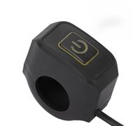 KIMISS Botón de Control del Interruptor del Manillar de la Motocicleta, Impermeable, Universal para Faro + Interruptor de Luz ATV + de Bocina de Bicicleta (YELLOW)