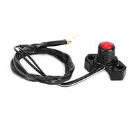 KIMISS Botón de Interruptor de Apagado Universal para Manillar de Motocicleta, Interruptor de Arranque y Parada de Motor para Pit Bike ATV Quad Modelo B (Tipo B)