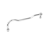 KIMISS Brazo de Dirección Fueraborda de 305 Mm Enlace de Arrastre de Dirección de Acero Inoxidable Reemplazo de Varilla de 12 Mm con Pernos y Arandelas para Reparación de Motores
