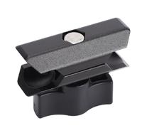 KIMISS Brazo de Doble Rótula, Rótulas de 20 Mm, Rotación de 360 Grados, Aleación de Aluminio, con 1 Tornillo de 4 Mm para Soporte de Teléfono de Motocicleta, Bicicleta, Coche y Cámara