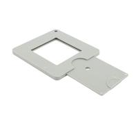 KIMISS Buscador de Vista de Pintura de ABS Portátiles con Mecanismo Deslizante para el Aislamiento de Color: Ideal para Bosquejar, Fotografía y Práctica de Composición