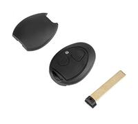 KIMISS Ca sa para Llave de Coche, para Rover 75 y MG ZT, Funda para Mandos a Distancia, 2 Botones, Incluye Palanca en Blanco, Estuche Protector