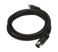 KIMISS Cable adaptador de sonido DIN de 4 pines macho a macho, para instrumentos de belleza de equipos digitales, 2,5 m
