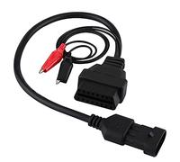 KIMISS Cable Adaptador OBD2, para Alfa conversión de 3 a 16 Pines, Conector diagnóstico, Compatible con vehículos seleccionados