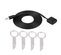 KIMISS Cable AUX para, Compatible con 6000CD Mondeo, Adaptador de o para Coche con Herramientas de extracción de CD, conexión Auxiliar