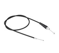 KIMISS Cable de aceleración para moto, 110cm M10 cabeza recta, compatible con pit bike, trail y motocross, línea de control de aceite, transmisión suave