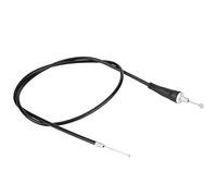 KIMISS Cable de aceleración para moto, 110cm M8 cabeza recta, compatible con pit bike, dirt bike y motocross, línea de control de throttle, accesorio de repuesto