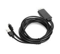 KIMISS Cable de Alta Velocidad de 1,8 M 4K Tipo C a, Teléfono Móvil a Pantalla de Sincronización HDTV Electrónica/Televisión y Vídeo/Accesorios/Cables