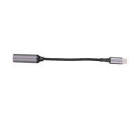 KIMISS Cable de Carga DC 5.5 Mm X 2.1 Mm a USB C - Adaptador PD de 100W para Computadoras Portátiles, Tabletas y Dispositivos Inteligentes con Chip de Identificación Automática