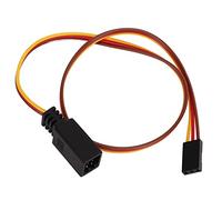 KIMISS Cable de Conexión de Cable de Extensión RC Servo para Modelos RC, Coches, Barcos, Aviones, de Extensión en Y Premium para Alta Compatibilidad Reescrito (1 por 2)
